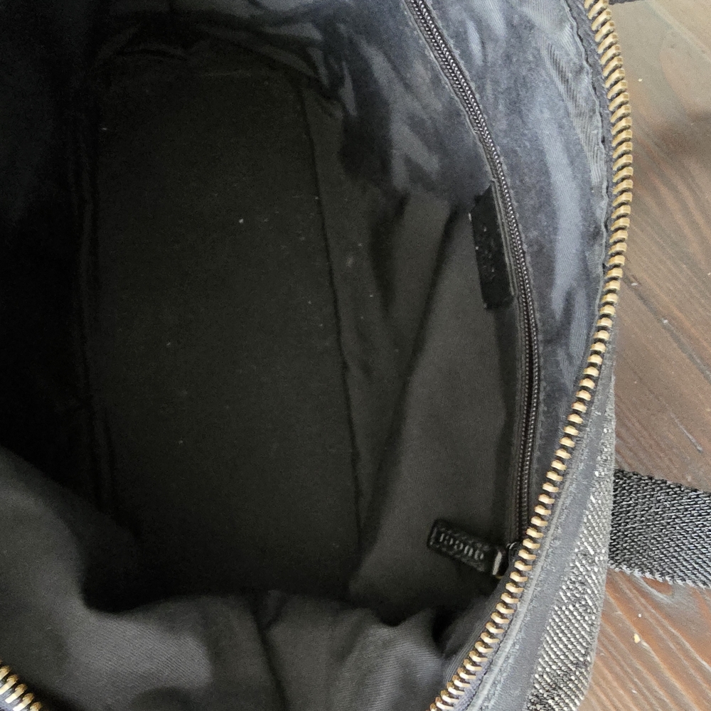 Gucci Black and Gray Monogram Bag - Picture 2 of 5